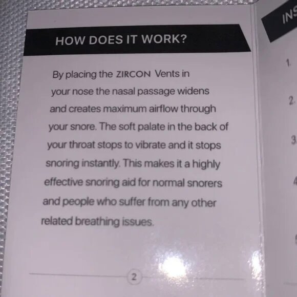 NEW Zircon Nogenix Snorecare Tubes Set of 2 Boxes - Picture 5 of 5